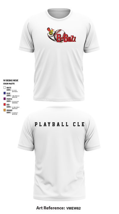 B Buzz Baseball League 75019054 Short Sleeve Performance Shirt - 6