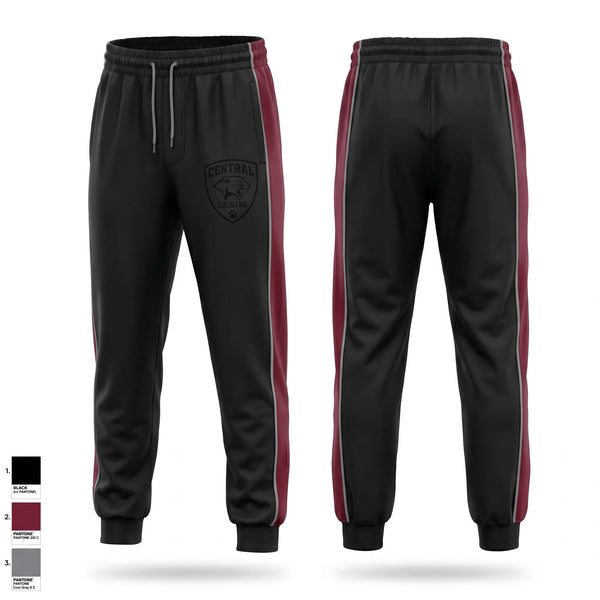 Sweatpants, Cougars, Men's Soccer, Teamtime, Team time, sublimation, custom sports apparel, team uniforms, spirit wear, spiritwear, sports uniforms, custom shirts, team store, custom team store, fundraiser sports, apparel fundraiser