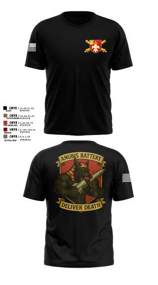 Short Sleeve Performance Shirt, Anubis Battery, 3-12 FA, Army, Teamtime, Team time, sublimation, custom sports apparel, team uniforms, spirit wear, spiritwear, sports uniforms, custom shirts, team store, custom team store, fundraiser sports, apparel fundraiser