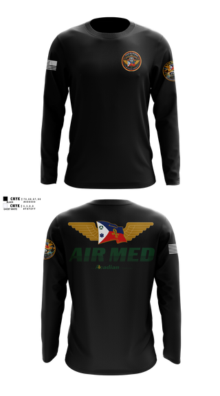 Long Sleeve Performance Shirt, Air Med 5, EMS/EMT, Teamtime, Team time, sublimation, custom sports apparel, team uniforms, spirit wear, spiritwear, sports uniforms, custom shirts, team store, custom team store, fundraiser sports, apparel fundraiser