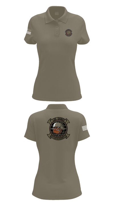 60th LRS 59966938 Women's Short Sleeve Performance Polo  - 75