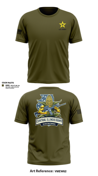 Short Sleeve Performance Shirt, Central Illinois Company, Army, Teamtime, Team time, sublimation, custom sports apparel, team uniforms, spirit wear, spiritwear, sports uniforms, custom shirts, team store, custom team store, fundraiser sports, apparel fundraiser