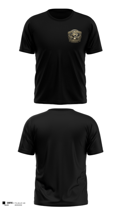 South Anchorage Softball 70585498 Short Sleeve Performance Shirt - 2