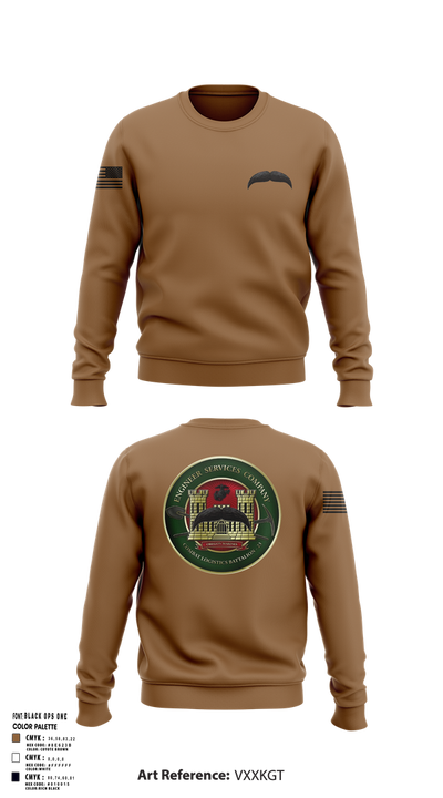 Engineers Services Company 56749194 Crew Neck Sweatshirt - 21