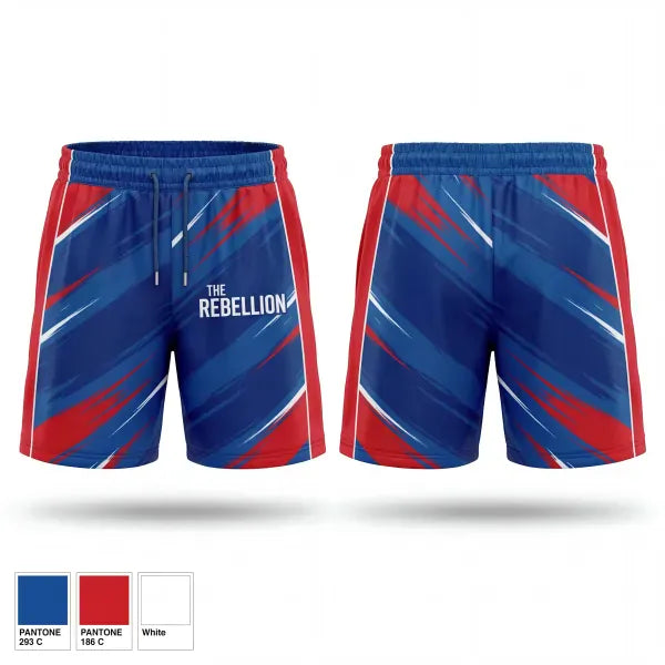 Athletic Shorts With Pockets, The Rebellion, Men's Soccer, Teamtime, Team time, sublimation, custom sports apparel, team uniforms, spirit wear, spiritwear, sports uniforms, custom shirts, team store, custom team store, fundraiser sports, apparel fundraiser