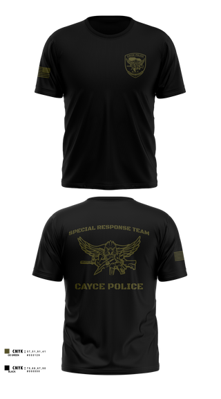Old School Cotton Feel Shirt, City of Cayce Police Department, Police, Teamtime, Team time, sublimation, custom sports apparel, team uniforms, spirit wear, spiritwear, sports uniforms, custom shirts, team store, custom team store, fundraiser sports, apparel fundraiser