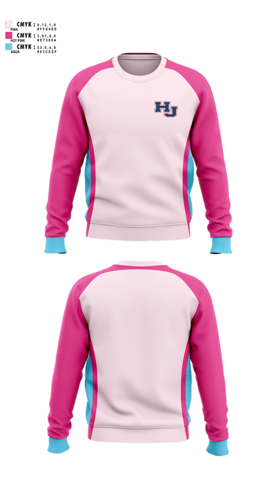 Hardin Jefferson Lady Hawks 24743911 Crew Neck Sweatshirt - 2