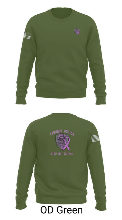 Tesuque Police Dept 47912639 Crew Neck Sweatshirt - 43