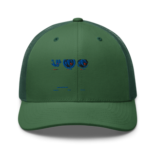 Curlew High School Volleyball 26335411 Retro Trucker Hat | Yupoong 6606