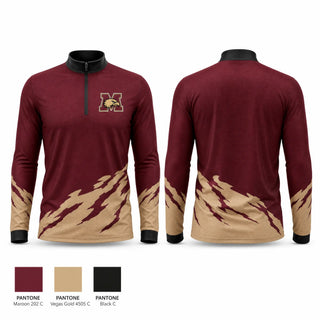 Quarter Zip Jacket, Milano Eagles, Baseball, Teamtime, Team time, sublimation, custom sports apparel, team uniforms, spirit wear, spiritwear, sports uniforms, custom shirts, team store, custom team store, fundraiser sports, apparel fundraiser
