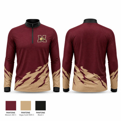 Milano Eagles Quarter Zip Jacket - 1