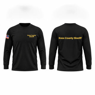 Long Sleeve Performance Shirt, Knox County Sheriff, Police, Teamtime, Team time, sublimation, custom sports apparel, team uniforms, spirit wear, spiritwear, sports uniforms, custom shirts, team store, custom team store, fundraiser sports, apparel fundraiser