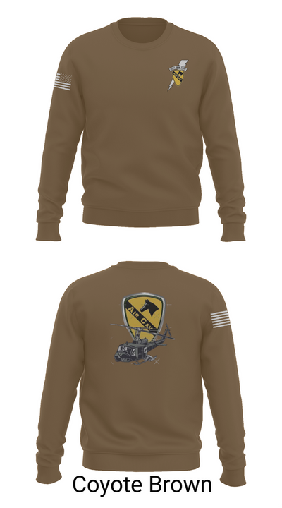 3227 aircav 53479323 Crew Neck Sweatshirt - 5
