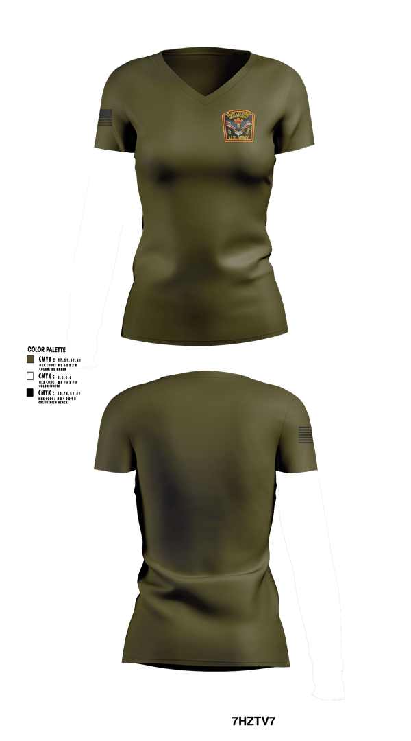 Womens Short Sleeve Vneck Shirt, Fort Gregg-Adams Fire and Emergency Services, , Teamtime, Team time, sublimation, custom sports apparel, team uniforms, spirit wear, spiritwear, sports uniforms, custom shirts, team store, custom team store, fundraiser sports, apparel fundraiser