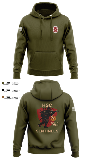 Hoodie, HSC 130th MEB, Army, Teamtime, Team time, sublimation, custom sports apparel, team uniforms, spirit wear, spiritwear, sports uniforms, custom shirts, team store, custom team store, fundraiser sports, apparel fundraiser