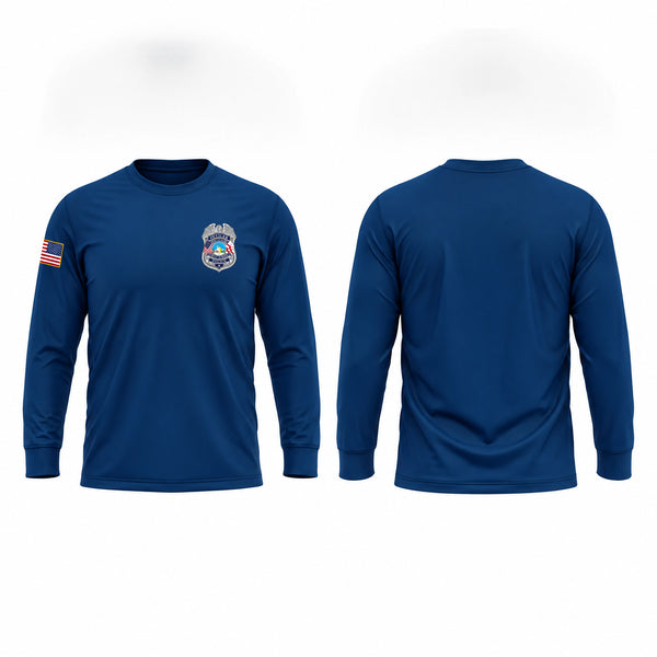 Long Sleeve Performance Shirt, DCPS Police, Police, Teamtime, Team time, sublimation, custom sports apparel, team uniforms, spirit wear, spiritwear, sports uniforms, custom shirts, team store, custom team store, fundraiser sports, apparel fundraiser