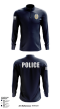North Branch Police Dept. 88916958 Quarter Zip Jacket - 1