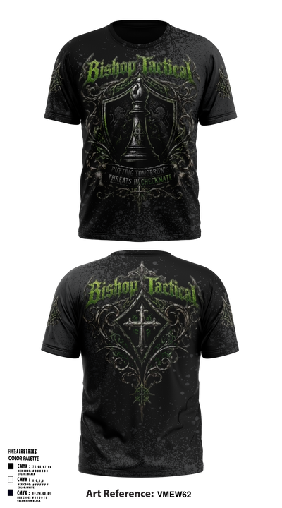 Bishop Tactical Short Sleeve Rash Guard Shirt - 13