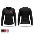Reading high school 3540885 Women's Long Sleeve V-neck Shirt - 1