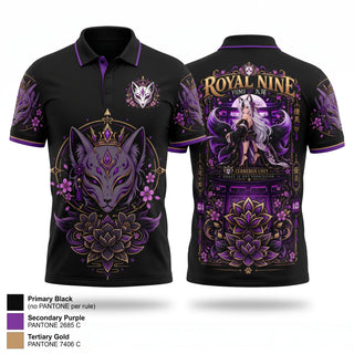 Short Sleeve Performance Polo, C.s.nine tails, E-Sports, Teamtime, Team time, sublimation, custom sports apparel, team uniforms, spirit wear, spiritwear, sports uniforms, custom shirts, team store, custom team store, fundraiser sports, apparel fundraiser