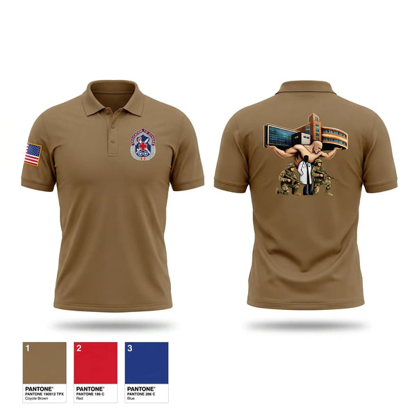 Short Sleeve Performance Polo, Atlas Company, Army, Teamtime, Team time, sublimation, custom sports apparel, team uniforms, spirit wear, spiritwear, sports uniforms, custom shirts, team store, custom team store, fundraiser sports, apparel fundraiser