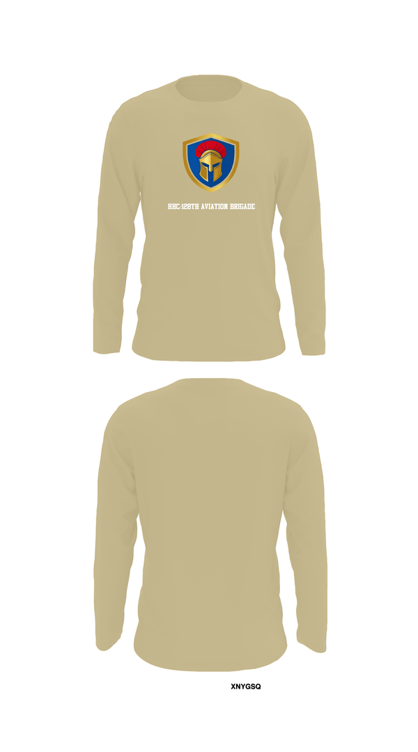 Long Sleeve Performance Shirt, HHC/128th Aviation Brigade, , Teamtime, Team time, sublimation, custom sports apparel, team uniforms, spirit wear, spiritwear, sports uniforms, custom shirts, team store, custom team store, fundraiser sports, apparel fundraiser