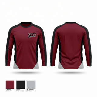 Long Sleeve Performance Shirt, Santa Paula Girls Softball, Softball, Teamtime, Team time, sublimation, custom sports apparel, team uniforms, spirit wear, spiritwear, sports uniforms, custom shirts, team store, custom team store, fundraiser sports, apparel fundraiser