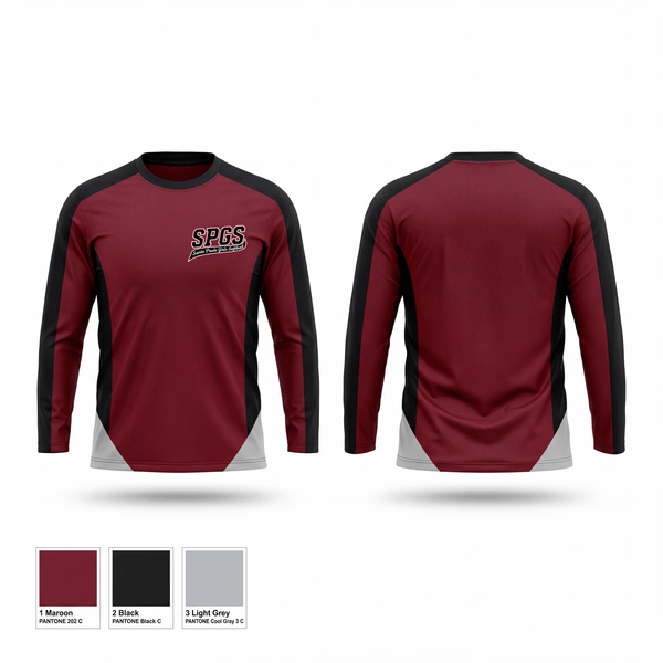 Long Sleeve Performance Shirt, Santa Paula Girls Softball, Softball, Teamtime, Team time, sublimation, custom sports apparel, team uniforms, spirit wear, spiritwear, sports uniforms, custom shirts, team store, custom team store, fundraiser sports, apparel fundraiser