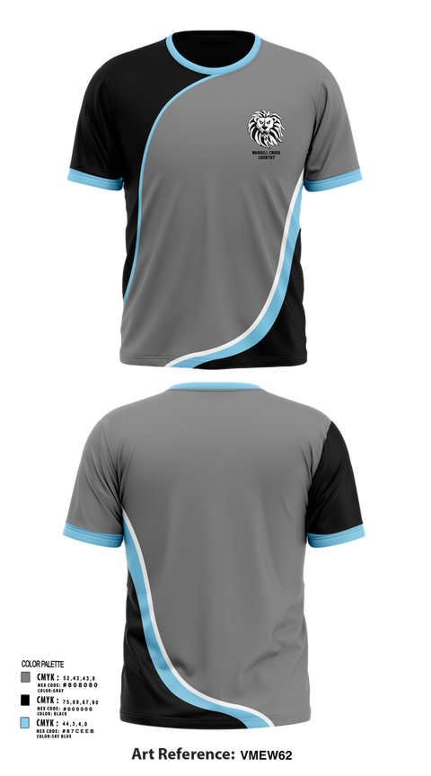 Short Sleeve Performance Shirt, Warhill Cross Country, Cross Country, Teamtime, Team time, sublimation, custom sports apparel, team uniforms, spirit wear, spiritwear, sports uniforms, custom shirts, team store, custom team store, fundraiser sports, apparel fundraiser