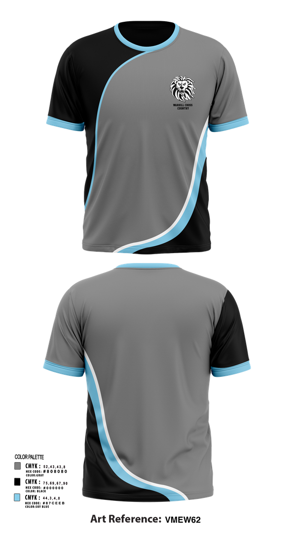 Short Sleeve Performance Shirt, Warhill Cross Country, Cross Country, Teamtime, Team time, sublimation, custom sports apparel, team uniforms, spirit wear, spiritwear, sports uniforms, custom shirts, team store, custom team store, fundraiser sports, apparel fundraiser