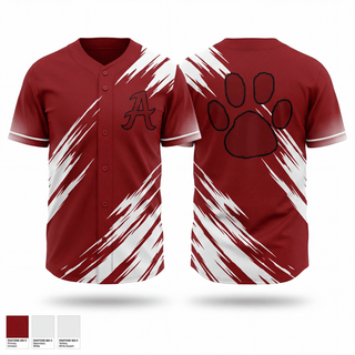 Full Button Baseball Jersey, Ardmore, OK Baseball, Baseball, Teamtime, Team time, sublimation, custom sports apparel, team uniforms, spirit wear, spiritwear, sports uniforms, custom shirts, team store, custom team store, fundraiser sports, apparel fundraiser