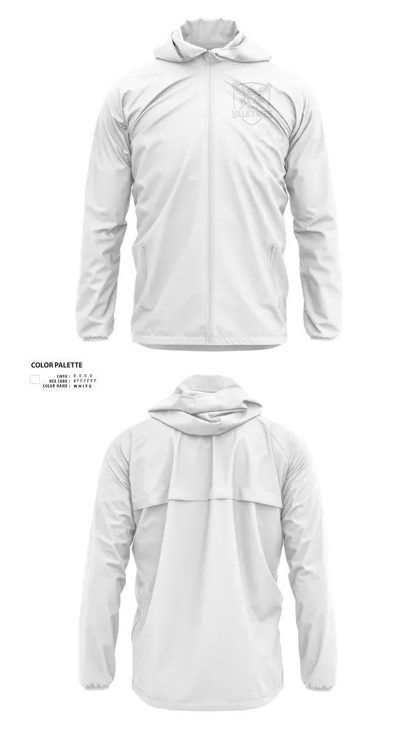 Windbreaker, Eastern Iowa Valkyries, Softball, Teamtime, Team time, sublimation, custom sports apparel, team uniforms, spirit wear, spiritwear, sports uniforms, custom shirts, team store, custom team store, fundraiser sports, apparel fundraiser