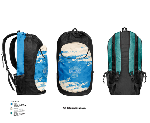 Gear Bag, Slam, Women's Basketball, Teamtime, Team time, sublimation, custom sports apparel, team uniforms, spirit wear, spiritwear, sports uniforms, custom shirts, team store, custom team store, fundraiser sports, apparel fundraiser