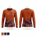 Clayton Valley Flames Long Sleeve Performance Shirt - 1