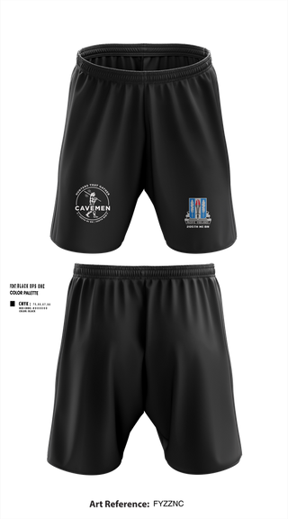 Athletic Shorts With Pockets, C / 205th MI BN / 500th MIB-T, , Teamtime, Team time, sublimation, custom sports apparel, team uniforms, spirit wear, spiritwear, sports uniforms, custom shirts, team store, custom team store, fundraiser sports, apparel fundraiser