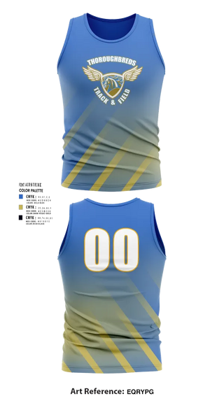 Tank Top, Thoroughbreds Track Club, Track & Field, Teamtime, Team time, sublimation, custom sports apparel, team uniforms, spirit wear, spiritwear, sports uniforms, custom shirts, team store, custom team store, fundraiser sports, apparel fundraiser