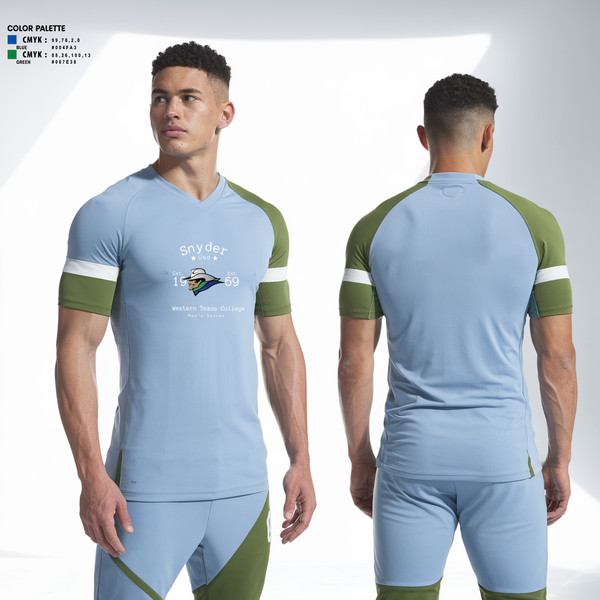 Short Sleeve Performance Shirt, Western Texas College Men's Soccer, Men's Soccer, Teamtime, Team time, sublimation, custom sports apparel, team uniforms, spirit wear, spiritwear, sports uniforms, custom shirts, team store, custom team store, fundraiser sports, apparel fundraiser