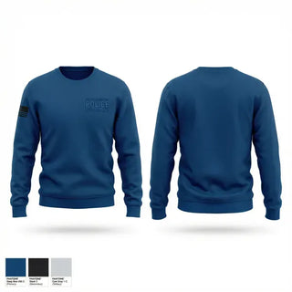 Crew Neck Sweatshirt, Dearborn Heights Police Department, Police, Teamtime, Team time, sublimation, custom sports apparel, team uniforms, spirit wear, spiritwear, sports uniforms, custom shirts, team store, custom team store, fundraiser sports, apparel fundraiser