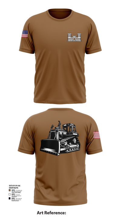 A co 229th Heavy 11453419 Short Sleeve Performance Shirt - 101