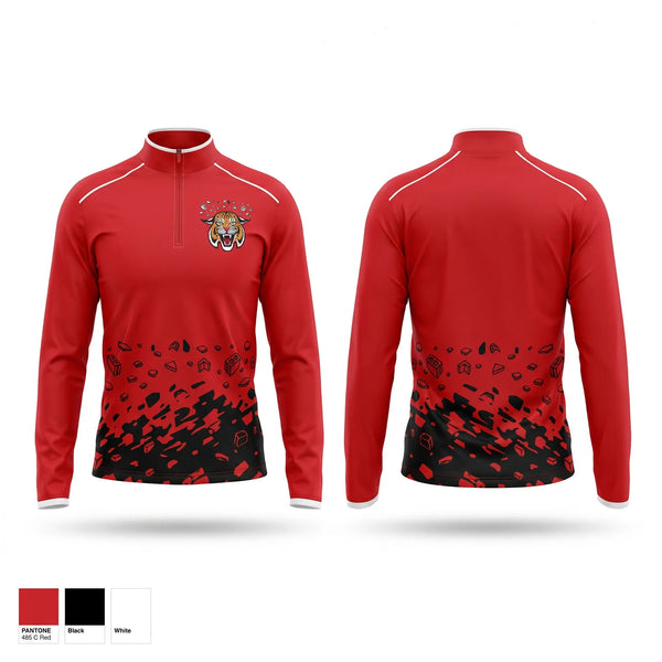 Quarter Zip Jacket, Wildcats, Men's Soccer, Teamtime, Team time, sublimation, custom sports apparel, team uniforms, spirit wear, spiritwear, sports uniforms, custom shirts, team store, custom team store, fundraiser sports, apparel fundraiser