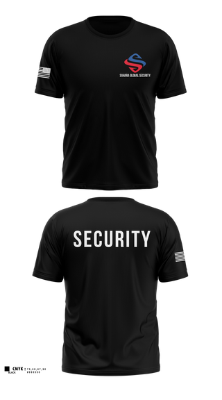 Old School Cotton Feel Shirt, Sahara Global Security, Fire Department, Teamtime, Team time, sublimation, custom sports apparel, team uniforms, spirit wear, spiritwear, sports uniforms, custom shirts, team store, custom team store, fundraiser sports, apparel fundraiser