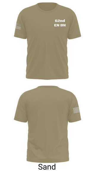 Old School Cotton Feel Shirt, 62nd EN BN, Army, Teamtime, Team time, sublimation, custom sports apparel, team uniforms, spirit wear, spiritwear, sports uniforms, custom shirts, team store, custom team store, fundraiser sports, apparel fundraiser