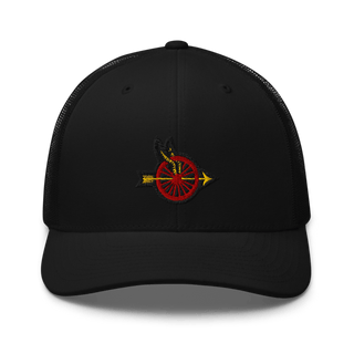 Jefferson Area Motor Squad 38123236 Retro Trucker Hat | Yupoong 6606