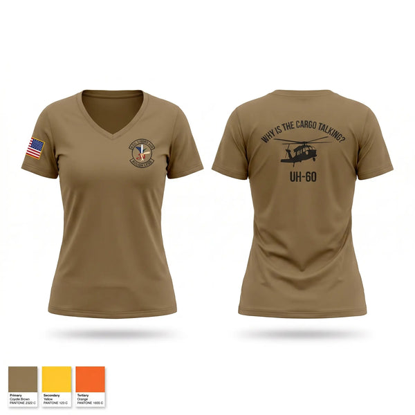 Womens Short Sleeve Vneck Shirt, 1-183rd, National Guard, Teamtime, Team time, sublimation, custom sports apparel, team uniforms, spirit wear, spiritwear, sports uniforms, custom shirts, team store, custom team store, fundraiser sports, apparel fundraiser