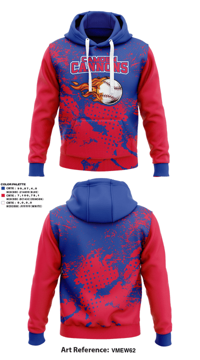 Camden Cannons 84043465 Hoodie - 1