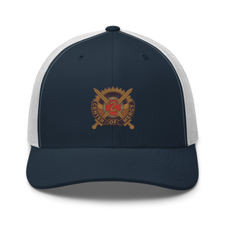 2nd Medical BDE 87997512 Retro Trucker Hat | Yupoong 6606