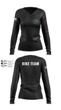 Prince William Bike Team 23723896 Women's Long Sleeve V-neck Shirt - 5