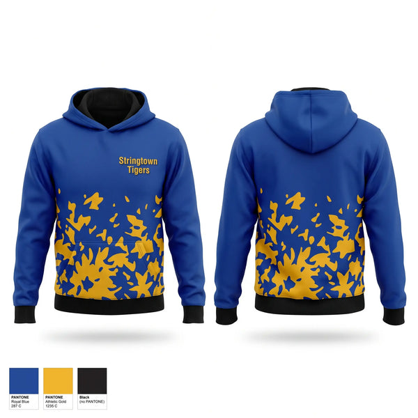 Hoodie, Stringtown Tigers, Women's Basketball, Teamtime, Team time, sublimation, custom sports apparel, team uniforms, spirit wear, spiritwear, sports uniforms, custom shirts, team store, custom team store, fundraiser sports, apparel fundraiser