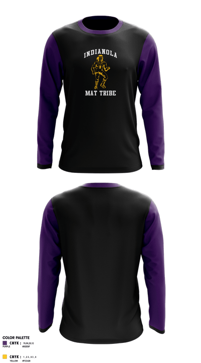 Indianola Mat Tribe 88912065 Long Sleeve Performance Shirt 3