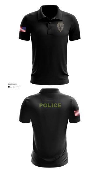 Short Sleeve Performance Polo, Peebles Police Department, Police, Teamtime, Team time, sublimation, custom sports apparel, team uniforms, spirit wear, spiritwear, sports uniforms, custom shirts, team store, custom team store, fundraiser sports, apparel fundraiser
